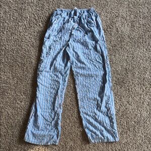 Aerie striped lightweight lounge pant size small